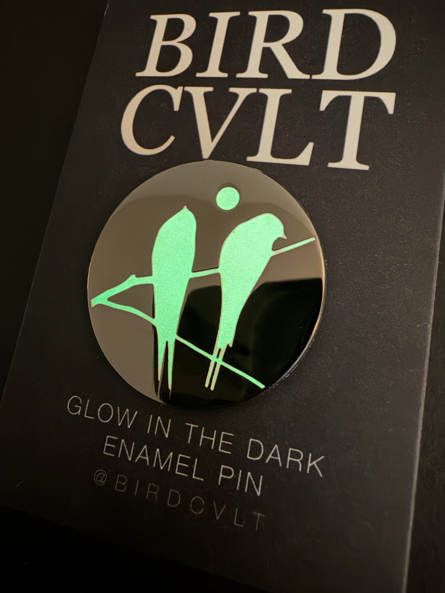 Glow Logo HARD ENAMEL PIN