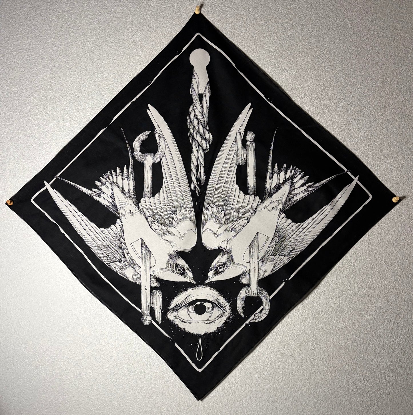 Bird Cvlt SCREEN PRINTED BANDANA