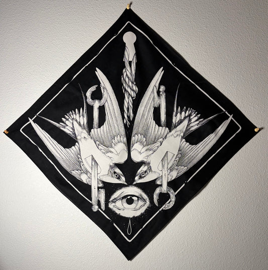 Bird Cvlt SCREEN PRINTED BANDANA