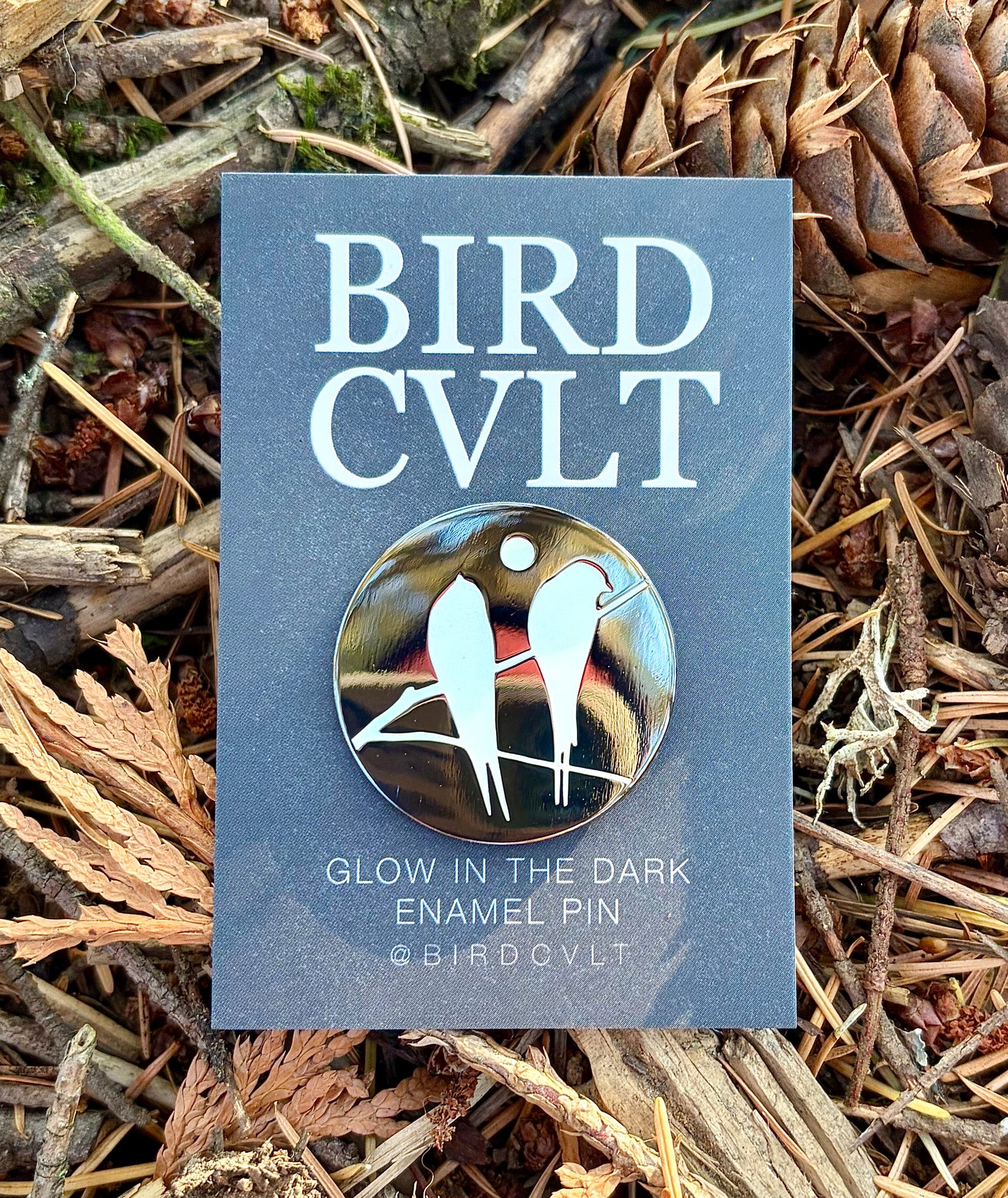 Glow Logo HARD ENAMEL PIN