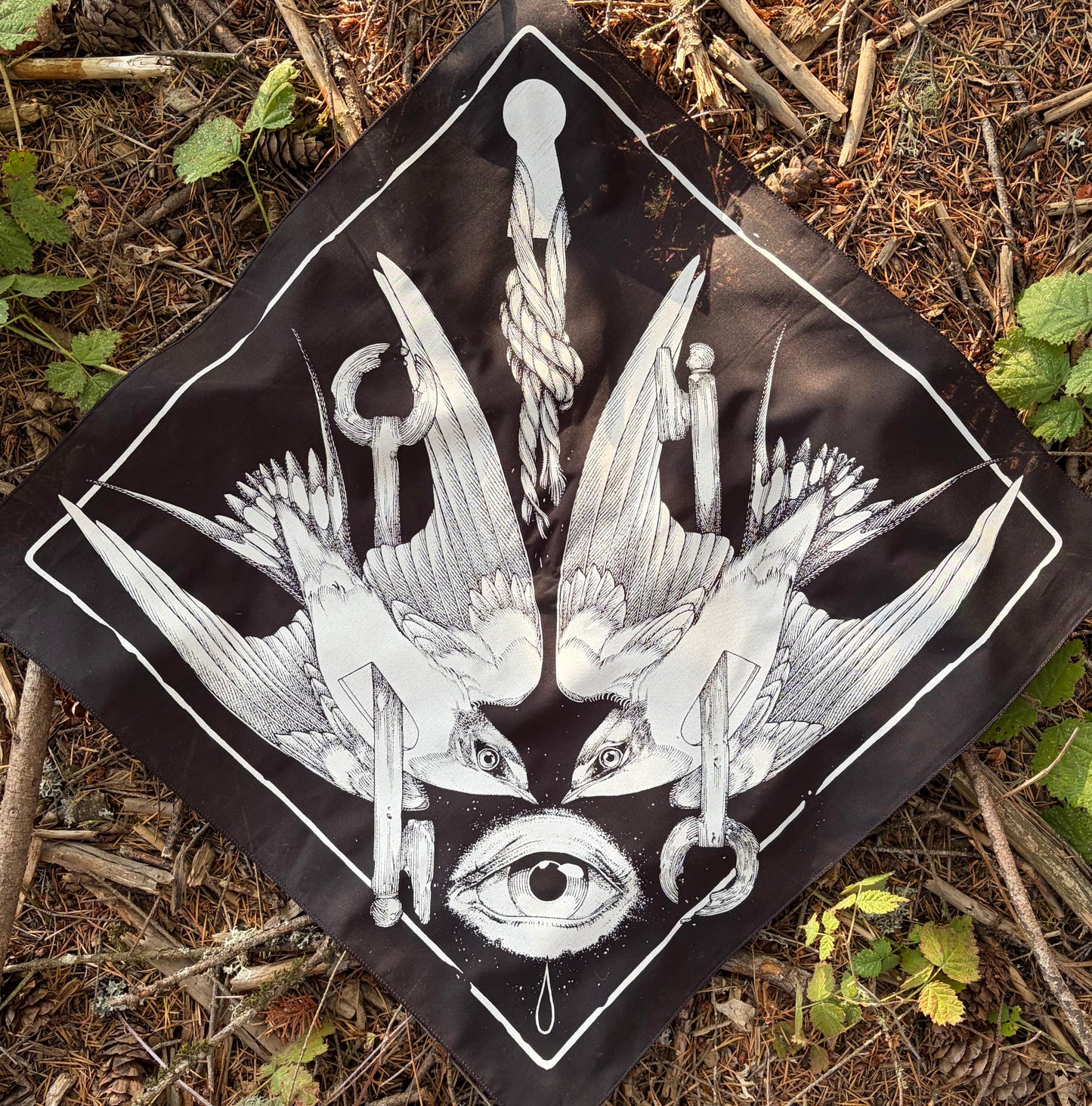 Bird Cvlt SCREEN PRINTED BANDANA