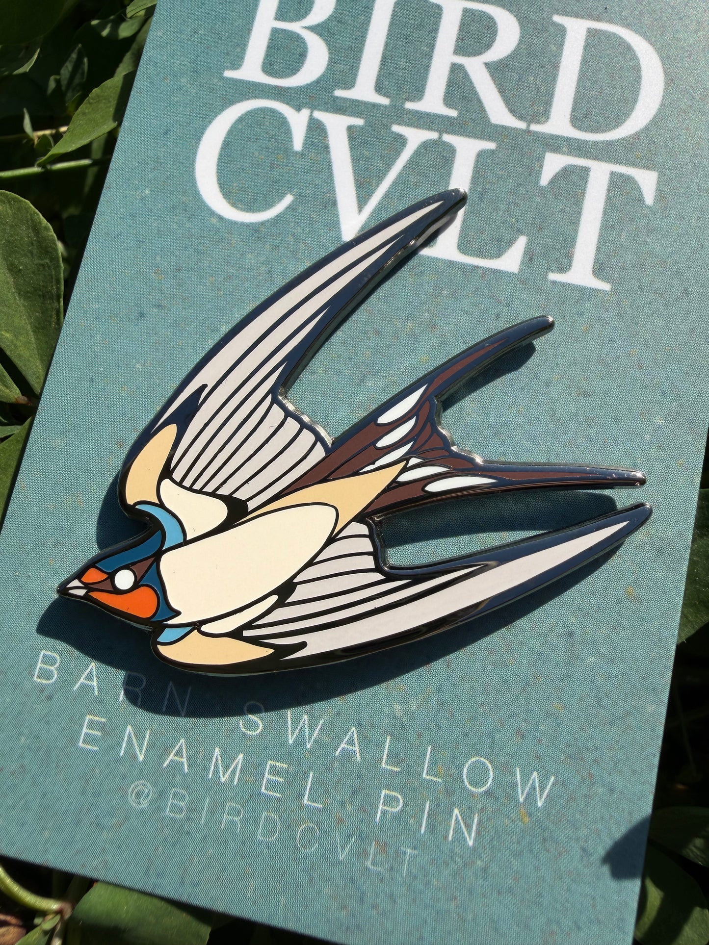 Barn Swallow HARD ENAMEL PIN