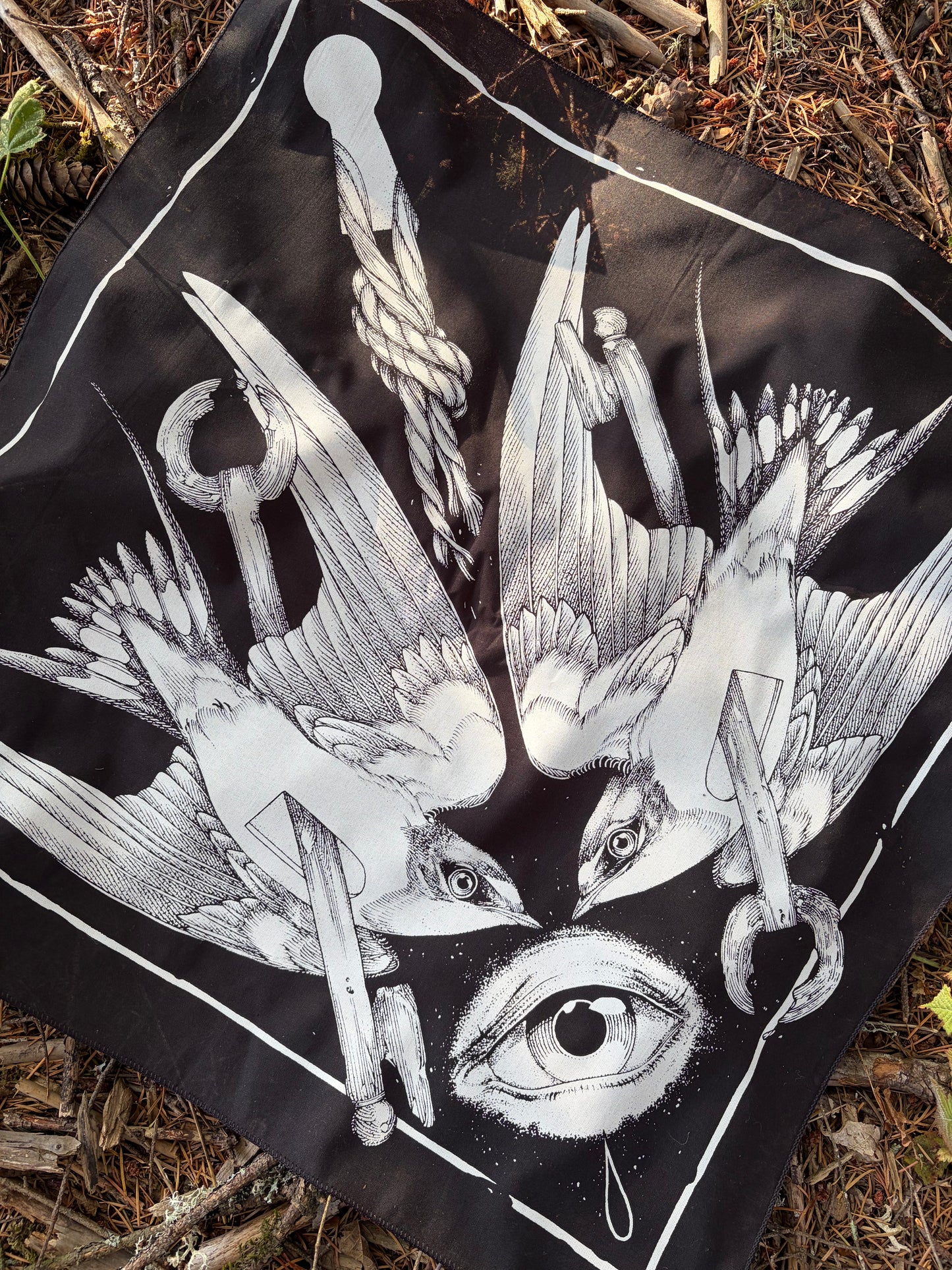 Bird Cvlt SCREEN PRINTED BANDANA