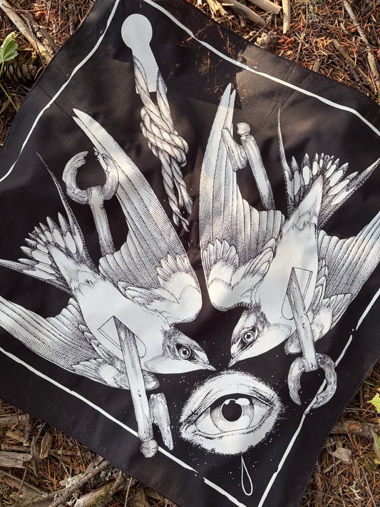 Bird Cvlt SCREEN PRINTED BANDANA